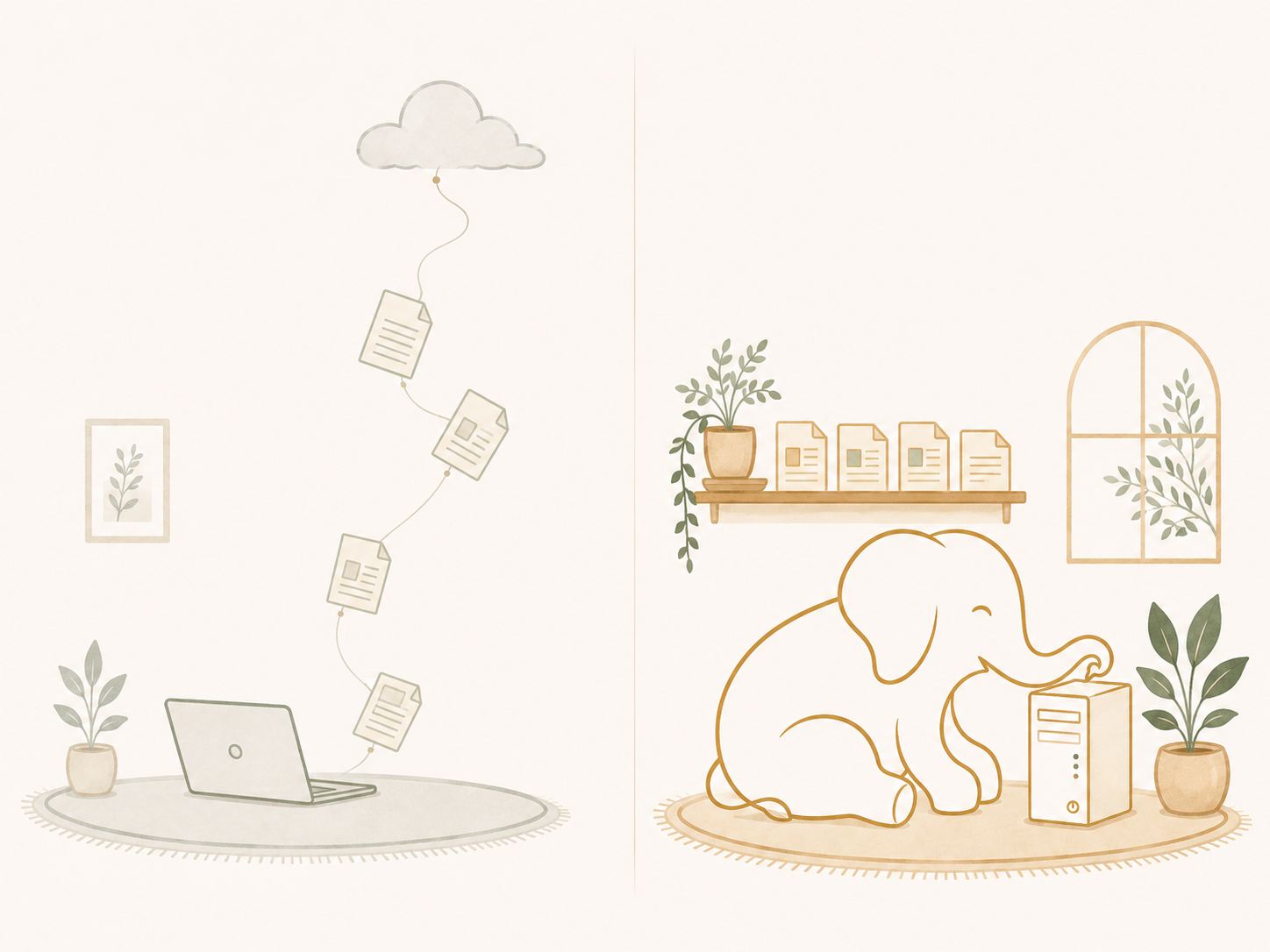 Two ways to run AI